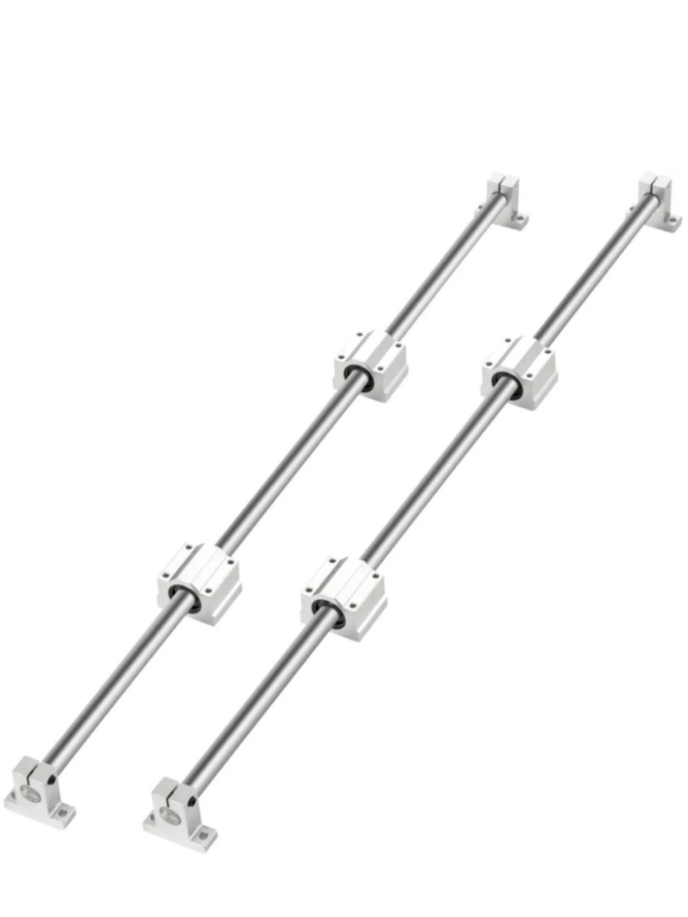 SBR16 1000mm Supported Linear Rail – 16mm CNC Slide – VEVOR